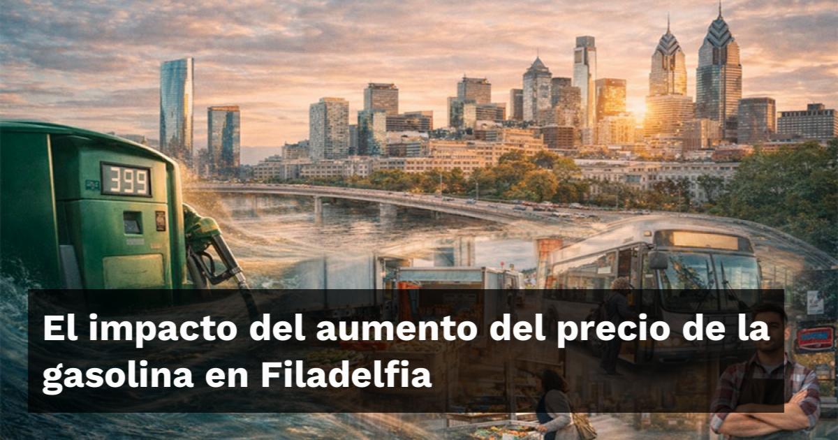 El impacto del aumento del precio de la gasolina en Filadelfia
