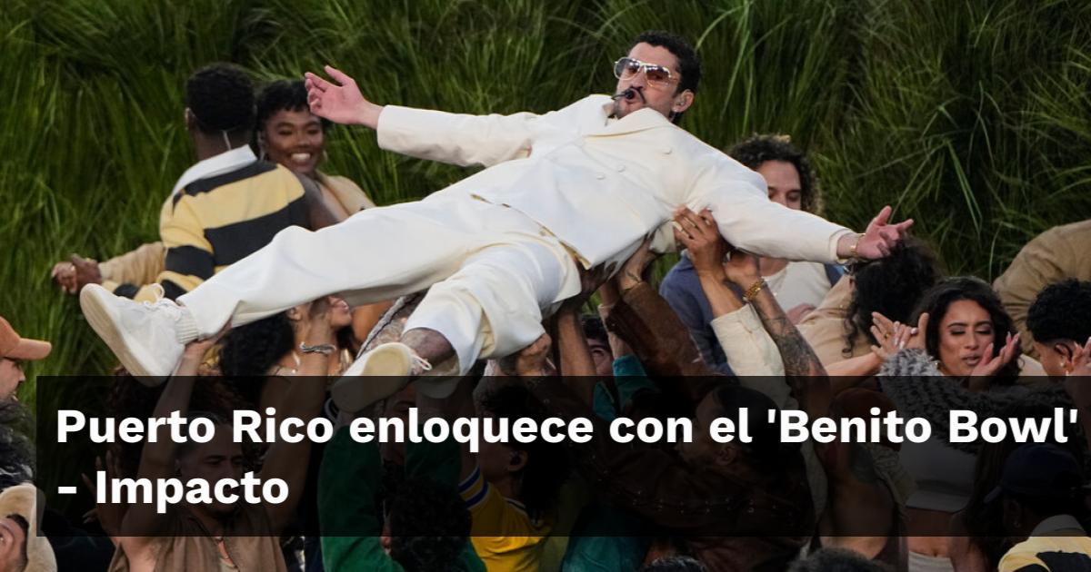 Benito Rivers Rico Meme Puerto Rico enloquece con el 'Benito Bowl'