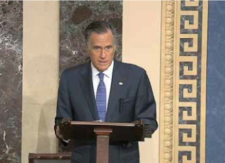 Mitt Romney votó en contra de Trump en ‘juicio’ Impactolatin