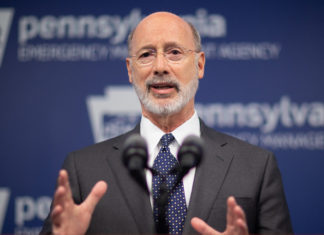 El gobernador Wolf aborda las protestas