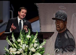 Estados Unidos despide a George Floyd en un funeral privado.