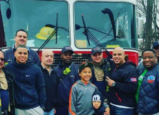 Demetrio Olivieri, orgulloso bombero latino al frente de la asociación
