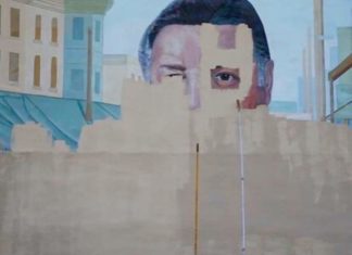 Mural de Frank Rizzo removido