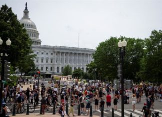 La mayor protesta desde la muerte de George Floyd.