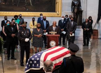 Congreso rinde honor a histórico luchador por los derechos civiles John Lewis