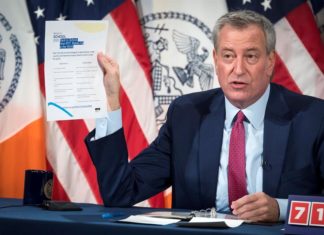 NY escuela al aire libre para evitar contagios