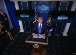 Trump rechaza comprometerse a abandonar el cargo de manera pacífica