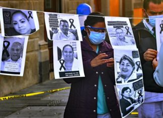 México es el país con más sanitarios muertos por la COVID con 1.320, según AI