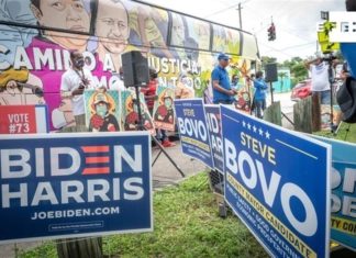Bus con beneficiarios del TPS que recorre EEUU llega a Miami en plena campaña
