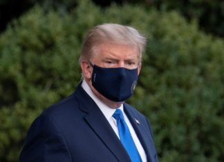 Trump., con COVID-19, amanece enviando una cascada de tuits pidiendo el voto