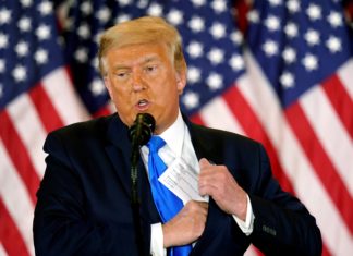 Trump admite victoria de Biden pero insiste en que hubo un fraude electoral