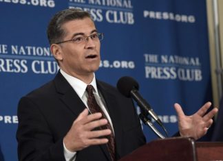 Xavier Becerra, que será el encargado de liderar la respuesta contra la pandemia.