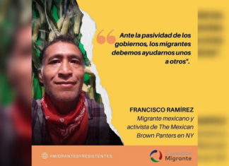#MigrantesYResistentes