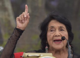 Dolores Huerta y José Andrés representarán luchas latinas durante la investidura de Biden