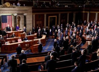 En curso la sesión del Congreso que debe corroborar la victoria de Biden