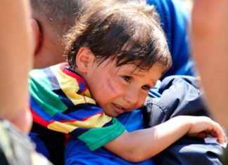 Niños rescatados del tráfico sexual