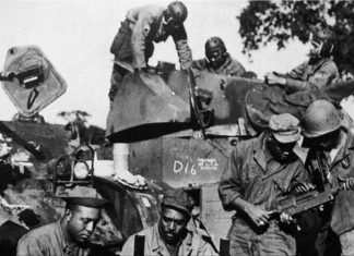 Soldados negros liberaron judíos de un campo de concentración