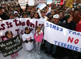 Líderes con amor fraternal organizaron el primer «Un Día sin Inmigrantes»