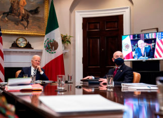 Biden y López Obrador acercan posturas en su primera reunión presidencial