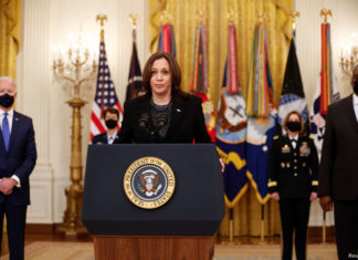 Kamala Harris: «La condición de la mujer es la condición de la democracia»