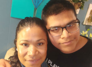 Flor Pérez madre de un príncipe azul