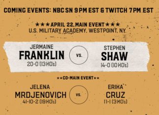 Ring City USA anuncia cinco nuevas peleas para su cartelera del 22 de abril en Nueva York