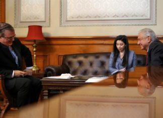 López Obrador y Kamala Harris hablan sobre migración y tráfico de personas