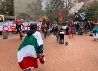 Una danza ancestral de los nahuas para conjurar el veredicto contra Chauvin