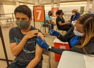 Me sentí aliviado cuando me vacunaron