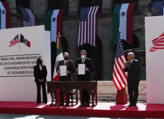 México y EE.UU. sellan un memorándum de cooperación migratoria
