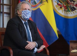 Almagro felicita a Pedro Castillo por su victoria en Perú