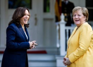 Harris y Merkel escenifican la amistad entre Alemania y EE.UU. en un desayuno