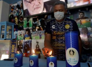 Primera Iglesia Maradoniana en México se hospeda en central estado de Puebla