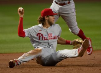 11-2. Segura y Bohm castigan con jonrones a los Medias Rojas