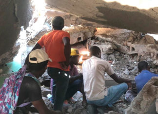 Estados Unidos suma esfuerzos en las tareas de rescate en Haití