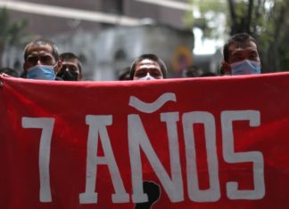 Siete años de Ayotzinapa con solo tres identificados y un funcionario fugado