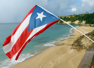 ¡Qué bonita bandera es la bandera puertorriqueña!