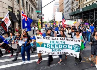 El último grito de los antivacunas de Nueva York