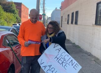 Amor por la comunidad los saca a las calles