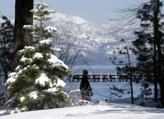 Acumulación de nieve en la Sierra Nevada de California rompe récord de 1970