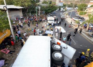 El grave accidente con 55 muertos, reflejo de la crisis migratoria en México