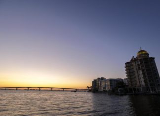 Estado de Florida registra inusual nevada