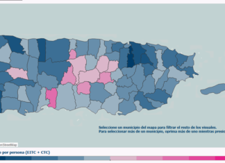 Espacios Abiertos presenta mapa interactivo del impacto de los créditos EITC y CTC