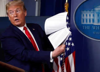 Laguna en registros de comunicaciones de Trump