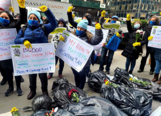 Empleadas domésticas exigen cobertura médica poco antes de votar presupuesto