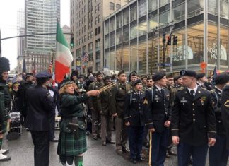Las gaitas vuelven a la Quinta Avenida de Nueva York por fiesta de St.Patrick