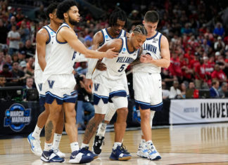 Villanova’s Justin Moore has torn Achilles tendon
