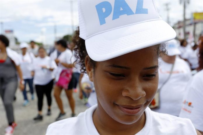 Marcha en apoyo a dominicana acusada de abandonar a su bebé en Puerto Rico