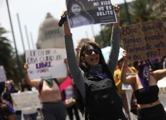 Mujeres marcharon pidiendo el fin de oleada de desapariciones en México