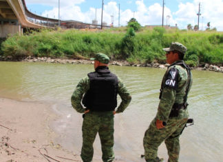 Recuperan en río cuerpo de miembro de la Guardia de Texas